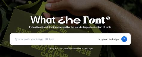 WhatTheFont Font Finder .